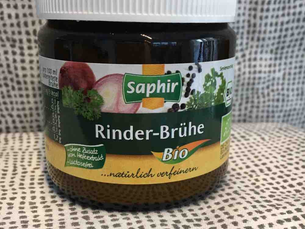Saphir klare Rindfleisch-Brühe, Bio von gingerino | Hochgeladen von: gingerino