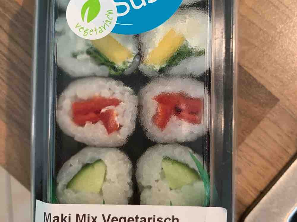 Maki Mix vegetarisch, fresh sushi von paulinchen98 | Hochgeladen von: paulinchen98