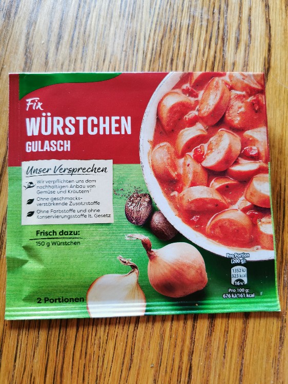 Knorr Fix Würstchen Gulasch von bdtsat | Hochgeladen von: bdtsat