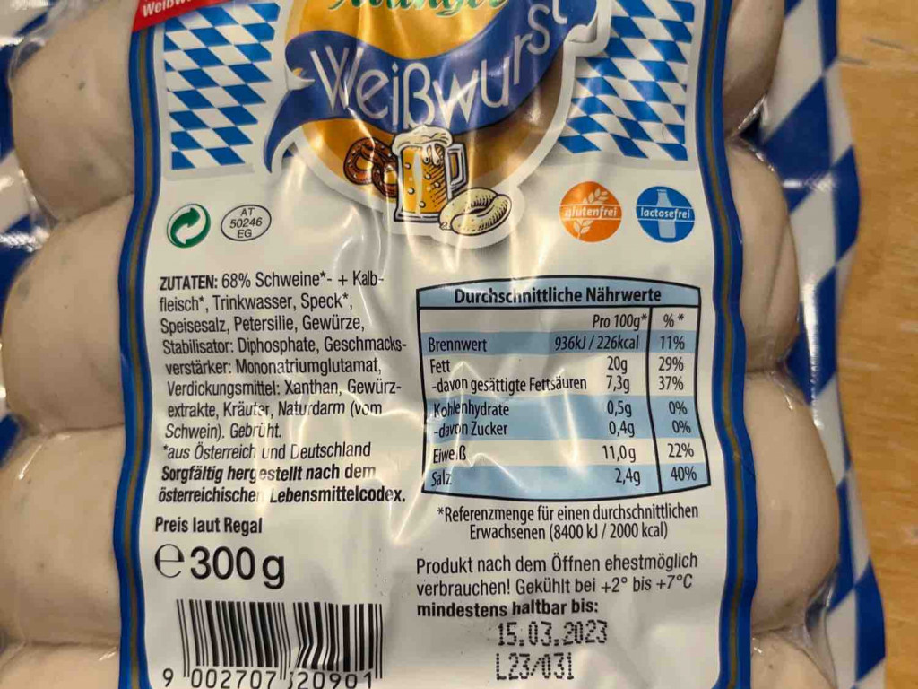 Weißwurst von Hinterberger | Hochgeladen von: Hinterberger