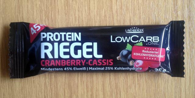 Protein Riegel LowCarb, Cranberry-Cassis | Hochgeladen von: xmellixx