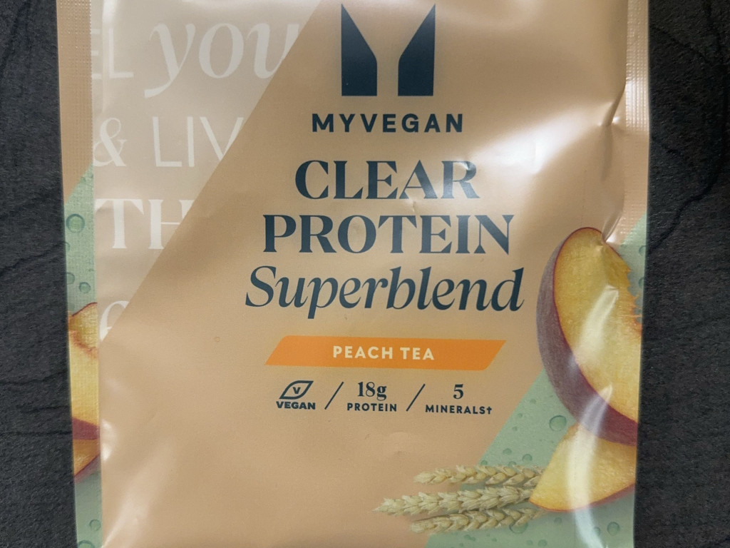 Clear Protein Suberblend, Peach Tea von tasrec | Hochgeladen von: tasrec