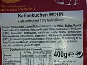 Kaffeekuchen MOHN, Hefekuchen mit 35% Mohnf&#380;hlung | Hochgeladen von: boschi