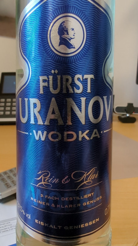 Fürst Uranov Wodka, 37,5 % von ralfreiniger | Hochgeladen von: ralfreiniger