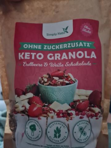Keto Granola - Erdbeere & weiße Schokolade von SteMaFi | Hochgeladen von: SteMaFi