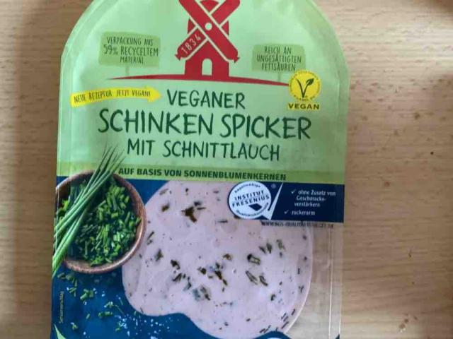 veganer schinken spicker mit schnittlauch by Schluib | Uploaded by: Schluib