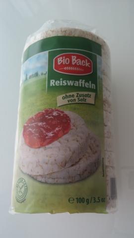 Bio Back Reiswaffeln, ohne Salz | Hochgeladen von: UlmerSpatz