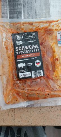 Schweine-Nackensteak, Bacon-Style von Marvin0210 | Hochgeladen von: Marvin0210