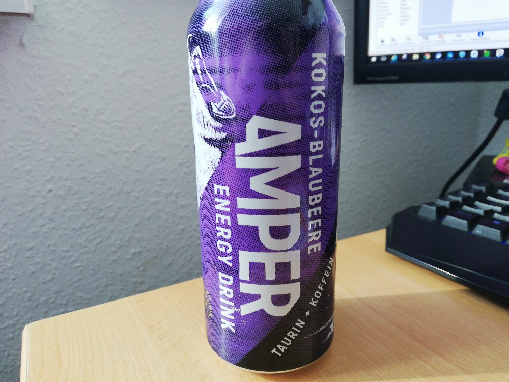 Amper - Energy Drink, Kokos-Blaubeere von carokalorie | Hochgeladen von: carokalorie
