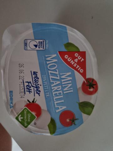 Mini Mozzarella, 25% weniger Fett von Anika1802 | Hochgeladen von: Anika1802