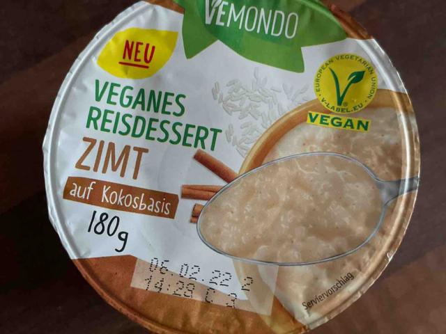 Veganes Reisdessert Zimt, auf Kokosbasis von antonialouisa97 | Hochgeladen von: antonialouisa97