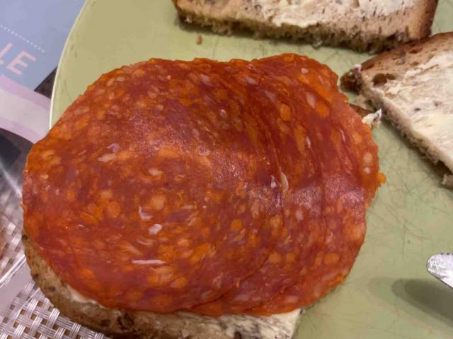 Spanische Aufschnittplatte, Chorizo Pamplona von Faunabaer | Hochgeladen von: Faunabaer