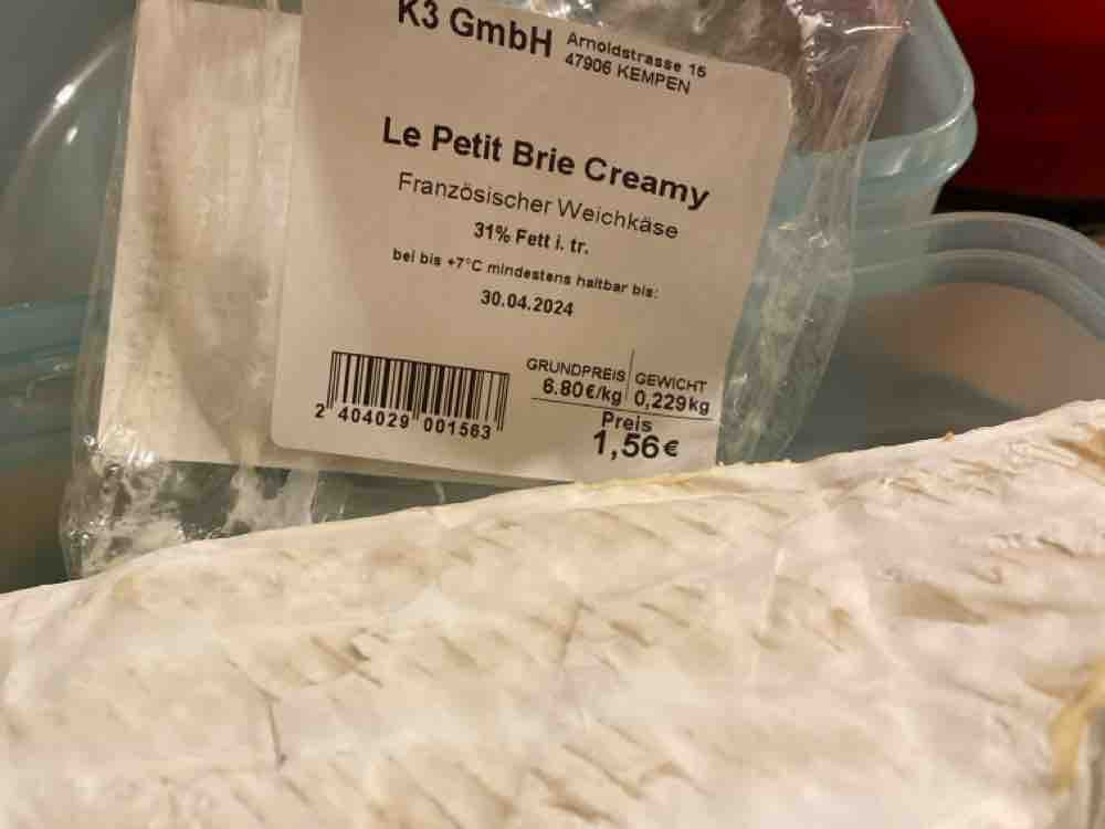 Le Petit Brie creamy, 31% von internetobermacker | Hochgeladen von: internetobermacker