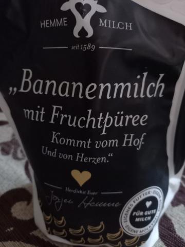 Bananenmilch, Mit Fruchtpüree von goldfisch139 | Hochgeladen von: goldfisch139