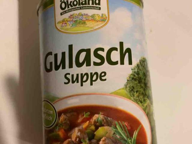 Ökoland Gulaschsuppe, mit zartem Rindfleisch von Sabine Hof | Hochgeladen von: Sabine Hoffmann