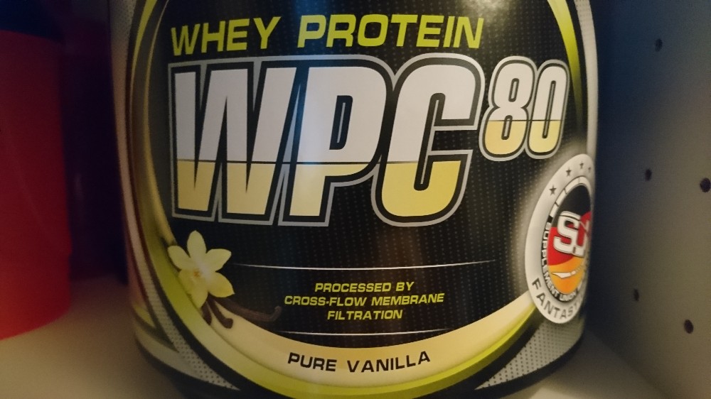 Whey Protein WPC-80, Vanille von mfischer695 | Hochgeladen von: mfischer695