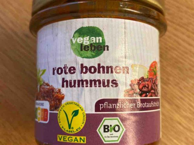 Rote Bohnen Hummus, pflanzlicher Brotaufstrich von OzeanWal | Hochgeladen von: OzeanWal