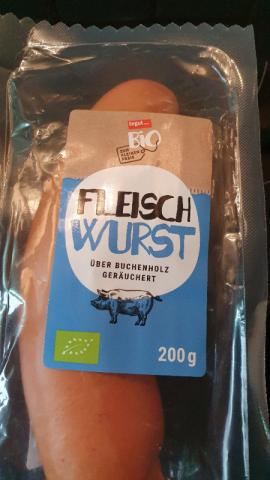 Bio-Fleischwurst, Über Buchenholz geräuchert von Matt. | Hochgeladen von: Matt.