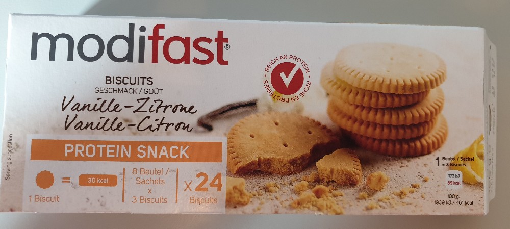 modifast Protein Snack Biscuits , Vanille Zitrone von Cici89 | Hochgeladen von: Cici89