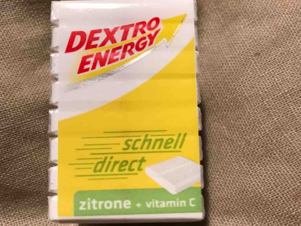 Dextro Energy, Vitamin C - Zitrone von SonjaBucksteg | Hochgeladen von: SonjaBucksteg