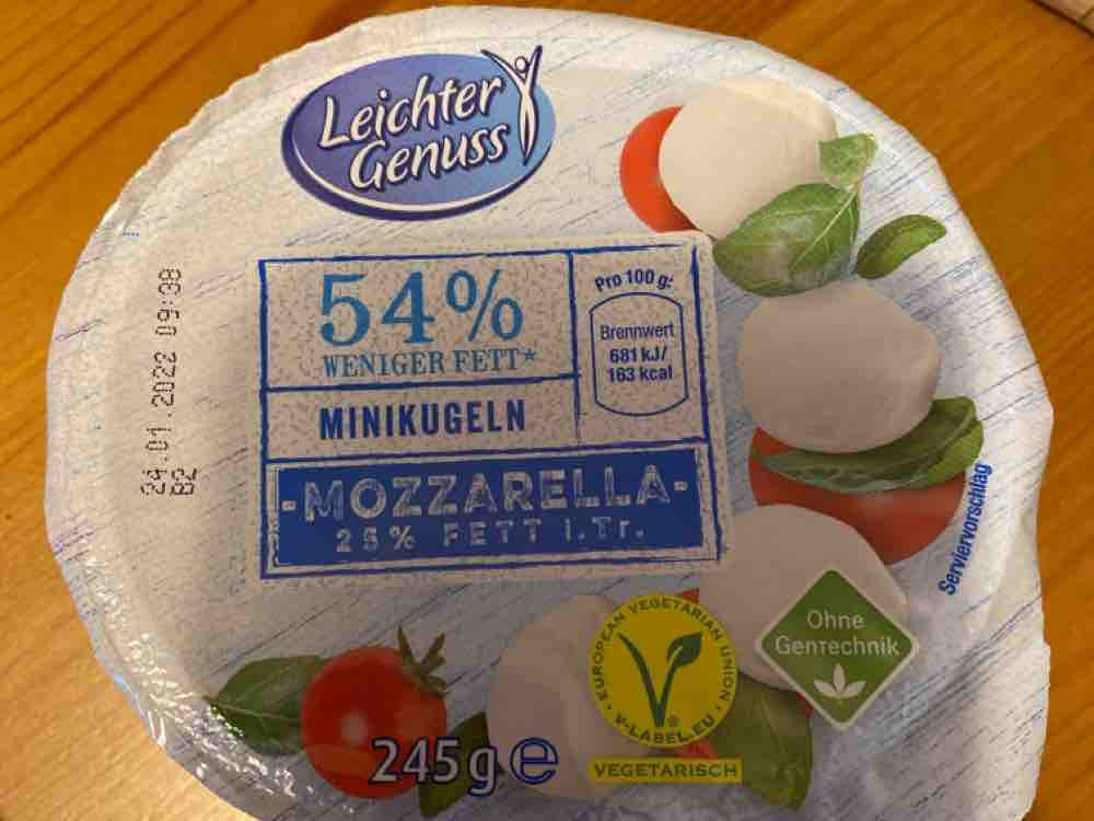 Mozzarella Minikugeln, Halbfettstufe von Lilly1981 | Hochgeladen von: Lilly1981