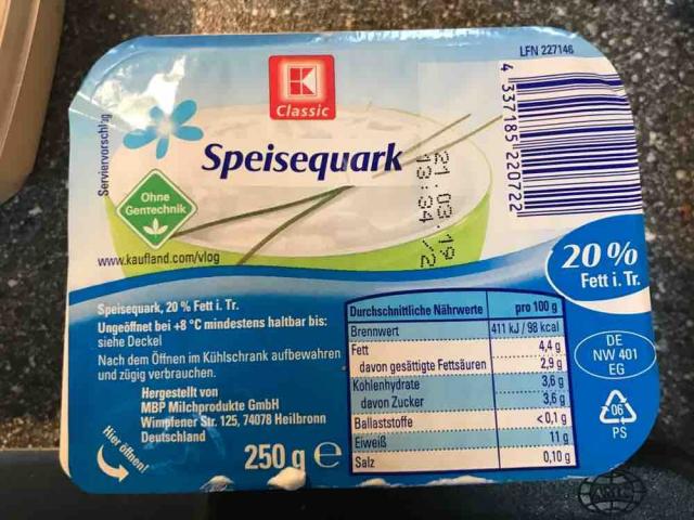 Speisequark, 20 % Fett i. Tr. von rathje969 | Hochgeladen von: rathje969