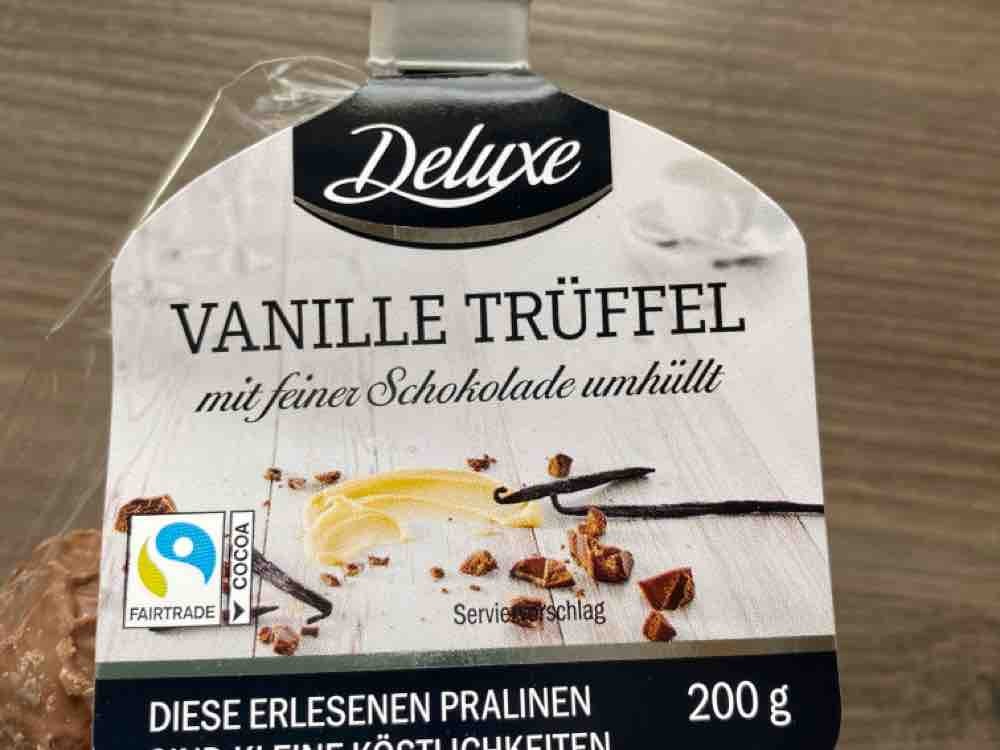 Deluxe, Vanille Trüffel, mit feiner Schokolade umhüllt Kalorien - Neue ...
