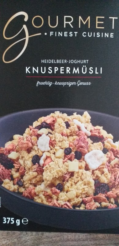 Knuspermüsli Heidelbeer-Joghurt, Aldi Gourmet von Meisje62 | Hochgeladen von: Meisje62