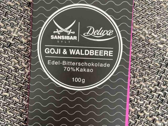 Goji & Waldbeere Edel-Bitterschokolade, 70% Kakao von kathei | Hochgeladen von: katheif