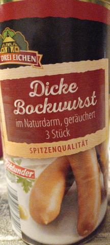 Dicke Bockwurst, Im Naturdarm, geräuchert	 von Elektrifix1803 | Hochgeladen von: Elektrifix1803