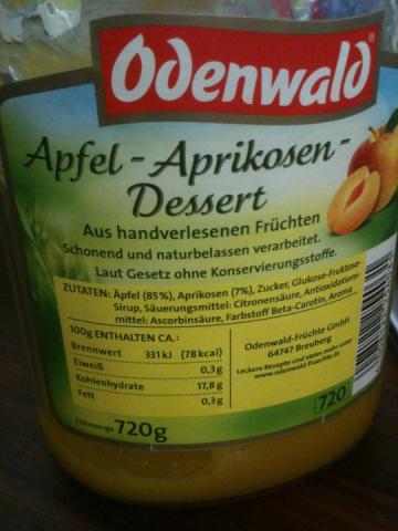 Odenwald Apfel-Aprikosen-Dessert, Apfel | Hochgeladen von: jaddywuffel