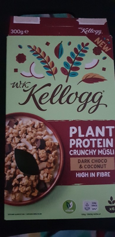 Kellogg plant Protein Cruchy Müsli von Habi | Hochgeladen von: Habi