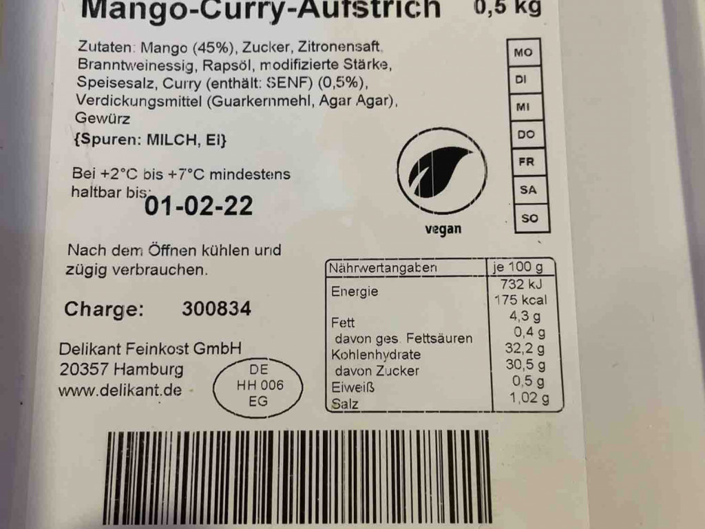 Mango Curry Aufstrich von Hasenase | Hochgeladen von: Hasenase
