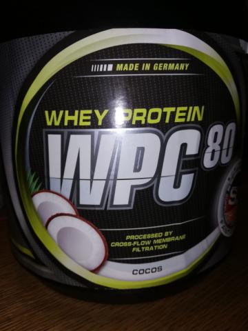 Whey Protein WPC80, Cocos | Hochgeladen von: Frank A.