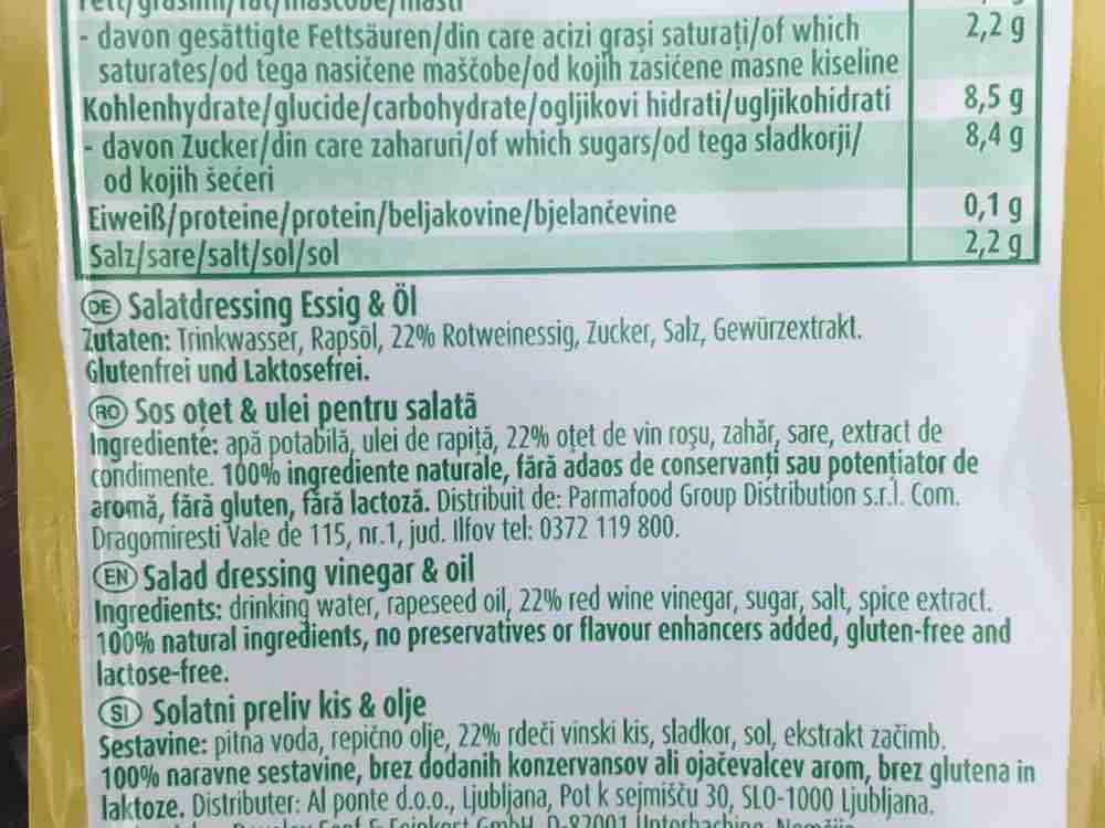 Develey Salatdressing (Essig & Öl) von mac2021 | Hochgeladen von: mac2021