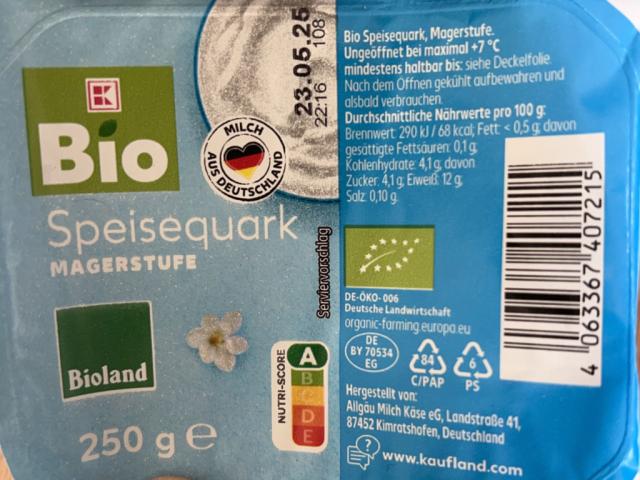 Speisequark bioland, 0,1g Fett by rafik | Hochgeladen von: rafik Speisequark bioland, 0,1g Fett by rafik | Hochgeladen von: rafik