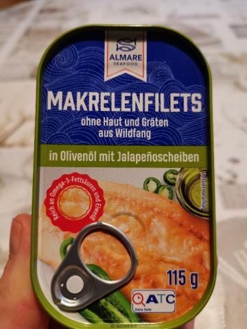 Makrelenfilets, in Olivenöl mi Jalapenoscheiben von Pippio | Hochgeladen von: Pippio