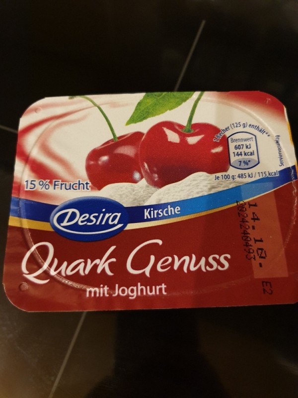 Quark Genuss Kirsche, mit Joghurt von Easyluna | Hochgeladen von: Easyluna