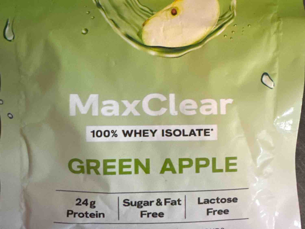 Max Clear 100% whey isolate GREEN APPLE von ivalue | Hochgeladen von: ivalue