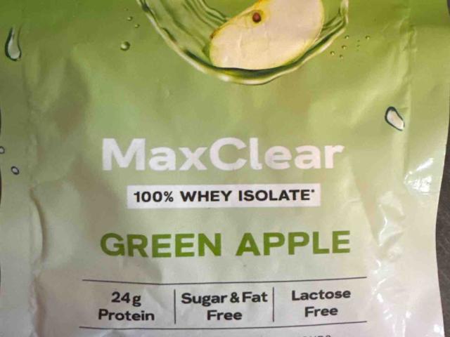 Max Clear 100% whey isolate GREEN APPLE von ivalue | Hochgeladen von: ivalue