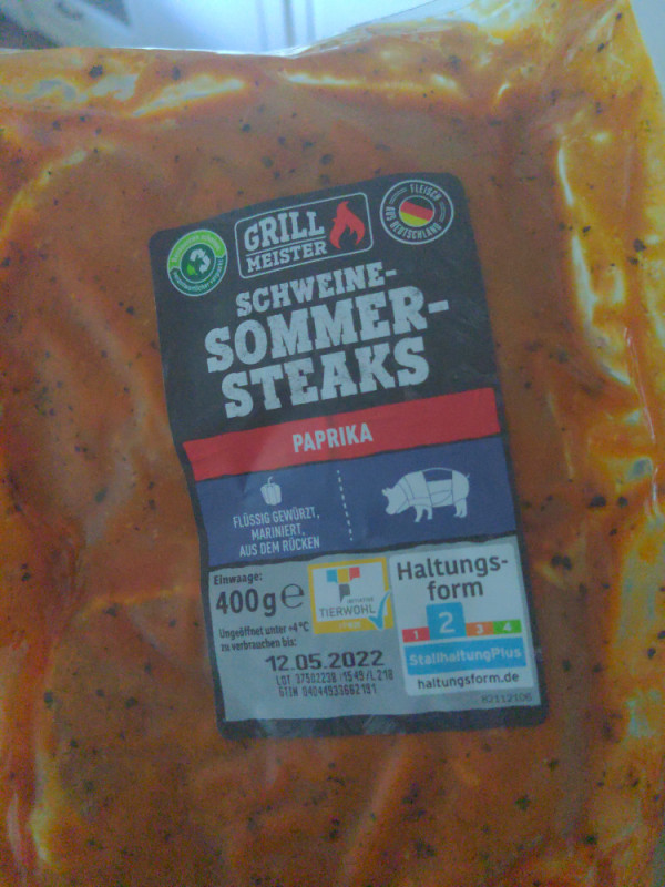 Schweine - Sommer-Steaks, Paprika von lisim2 | Hochgeladen von: lisim2
