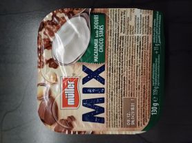 Müller Mix, Macadamia taste Joghurt Choco Stars | Hochgeladen von: RiScdV83