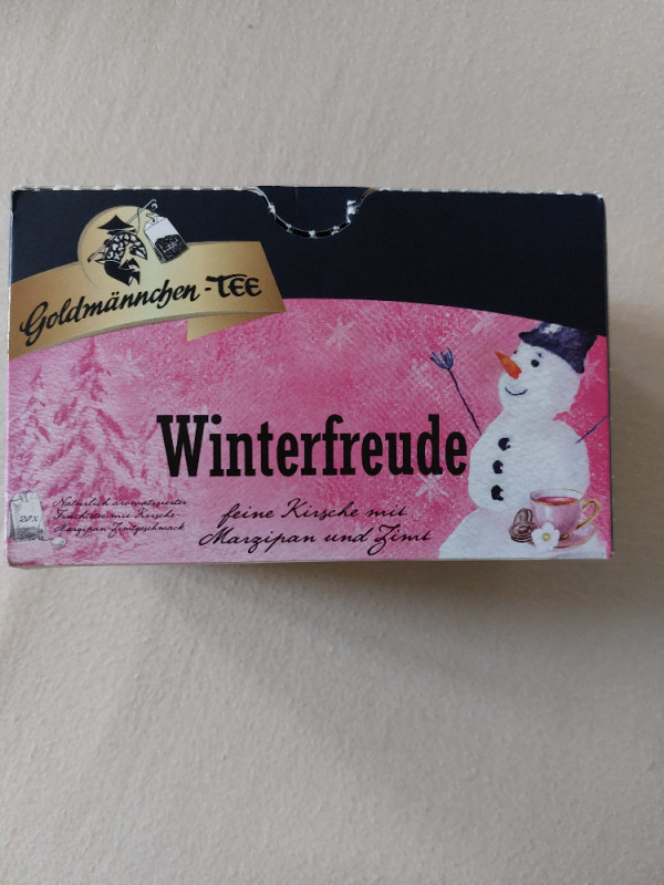 Goldmännchen Tee Winterfreude (Kirsch-Marzipan-Zimt) von Sasi06 | Hochgeladen von: Sasi06