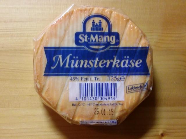 St. Mang Münsterkäse, 45% F.i.Tr. | Hochgeladen von: Marlo95