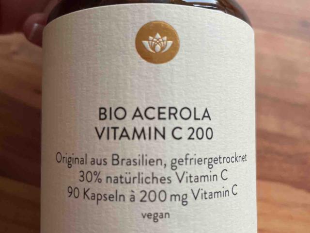 BIO Acerola Vitamin C, 3 Kapseln = 100g von sunnyf2024 | Hochgeladen von: sunnyf2024