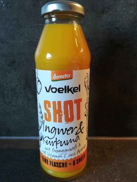 Shot Ingwer & Kurkuma, Mit Orangensaft und viel Vitamin C Ac | Hochgeladen von: kirberg13109