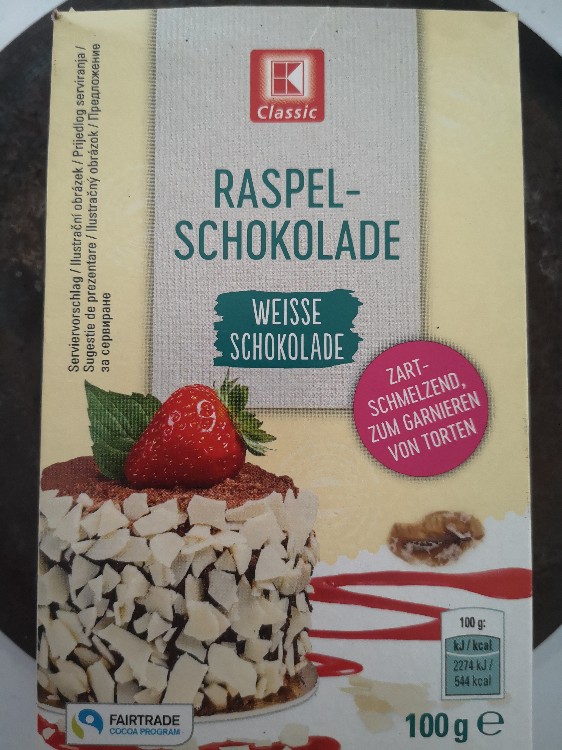 Raspelschokolade, weiße Schokolade von kfriedrich | Hochgeladen von: kfriedrich