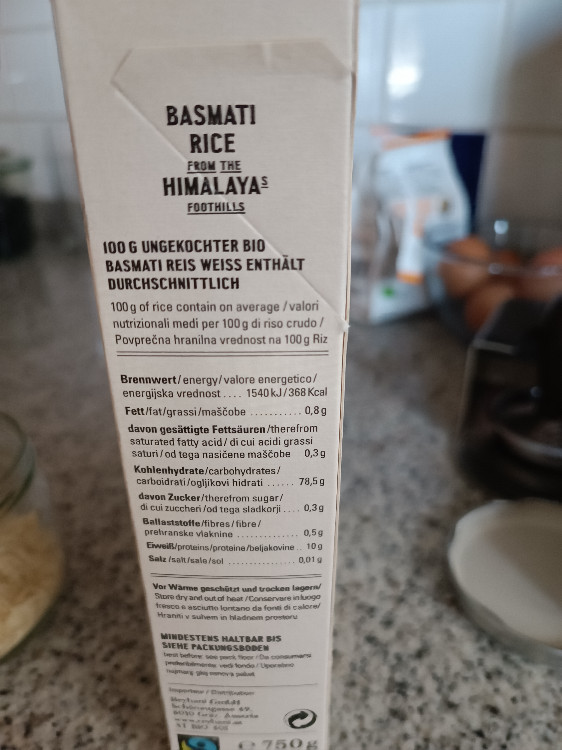 Basmati Bio Reis, Weiß von patrickkumanovi786 | Hochgeladen von: patrickkumanovi786