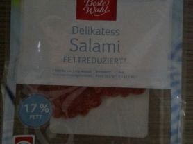 Delikatess Salami fettreduziert (17% Fett) | Hochgeladen von: nickys.444