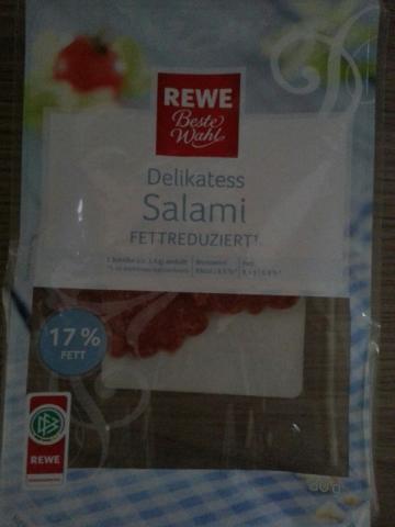 Delikatess Salami fettreduziert (17% Fett) | Hochgeladen von: nickys.444